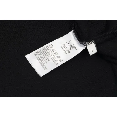 Поло Arcteryx Cotton With Bony Logo "Black" фото № 5 Поло Arcteryx Cotton With Bony Logo "Black" фото № 5