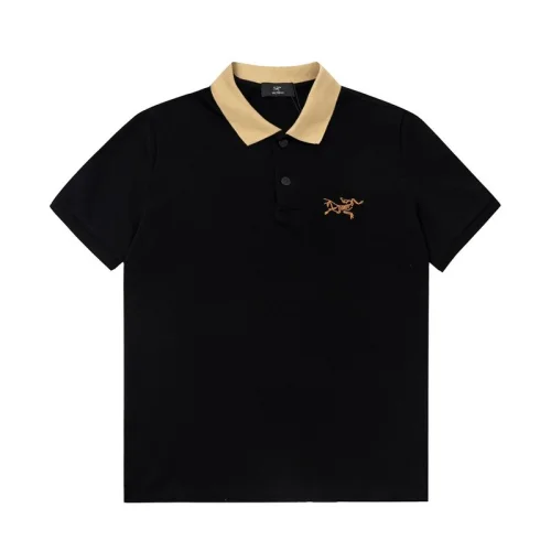 Поло Arcteryx Cotton With Bony Logo "Black"