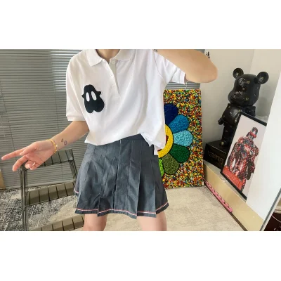 Поло Burberry Swincroft "White" фото № 6