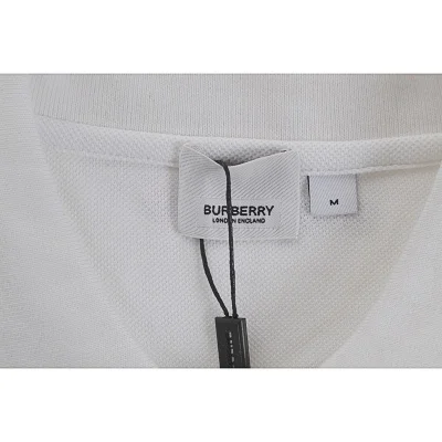 Поло Burberry Swincroft "White" фото № 4