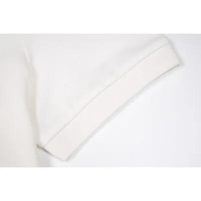 Поло Burberry Eye-Catching Collar "White" фото № 5