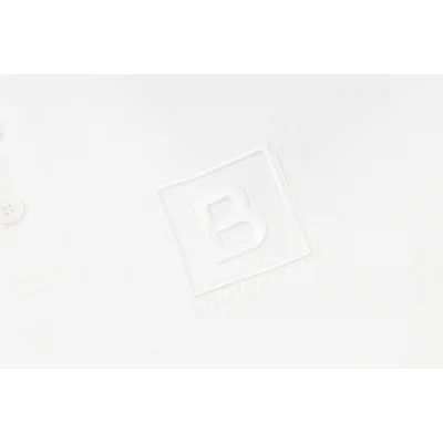 Поло Burberry In Square Logo "White" фото № 6