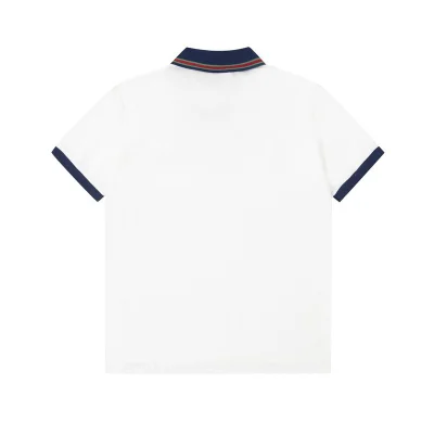 Поло Gucci Cotton With Logo "White" фото № 5