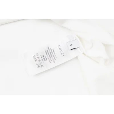 Поло Gucci Cotton With Logo "White" фото № 6