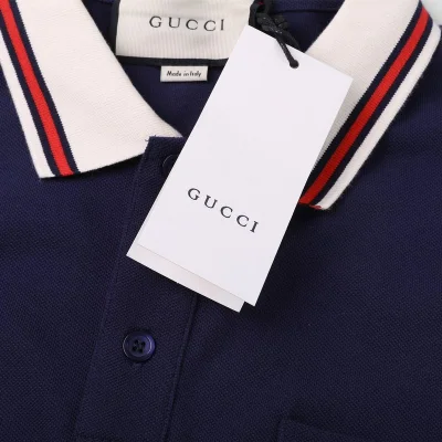 Поло Gucci Edging "Blue" фото № 3 Поло Gucci Edging "Blue" фото № 3