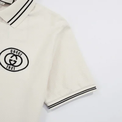 Поло Gucci With The Logo Of 1921 "Cream" фото № 4