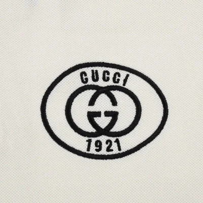 Поло Gucci With The Logo Of 1921 "Cream" фото № 7
