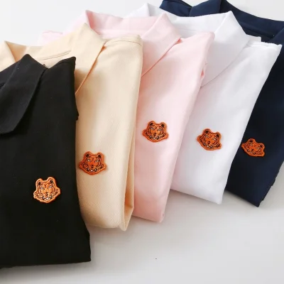 Поло Kenzo Shirt Small Logo "Pink" фото № 3