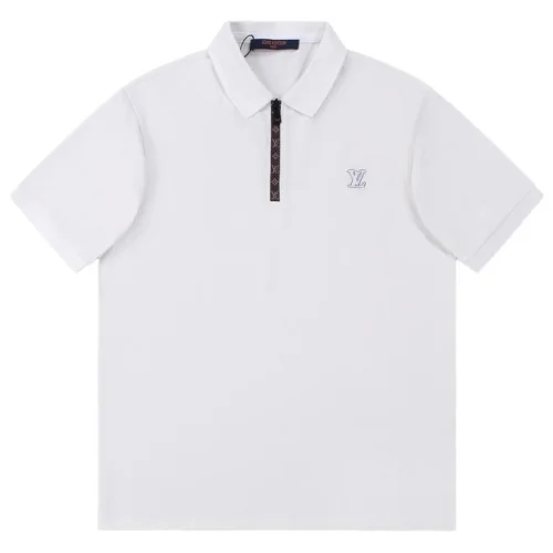 Поло Louis Vuitton With Branded Clasp "White"