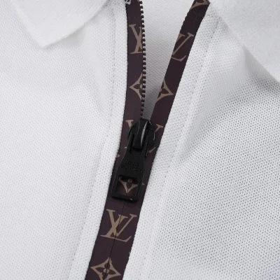 Поло Louis Vuitton With Branded Clasp "White" фото № 4