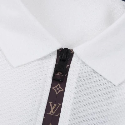 Поло Louis Vuitton With Branded Clasp "White" фото № 7