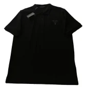 Поло Prada With Small Emblems "Black"