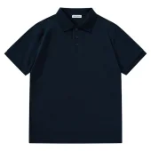 Поло Saint Laurent Three-Letter Logo "Blue"