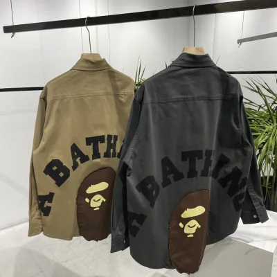 Рубашка A Bathing Ape Vintage Logo "Brown" фото № 2