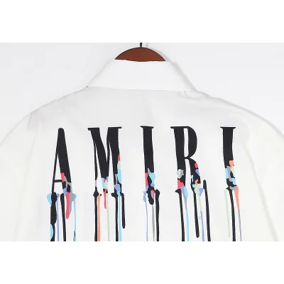 Рубашка Amiri Paints "White" фото № 4