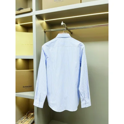 Рубашка Burberry Light Logo Burberry London England "Blue" фото № 4