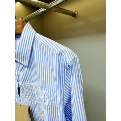 Рубашка Burberry Light Logo Burberry London England "Blue" фото № 3