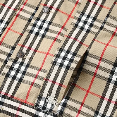 Рубашка Burberry The Horseman On A Horse Logo "Beige/Gray" фото № 6 Рубашка Burberry The Horseman On A Horse Logo "Beige/Gray" фото № 6
