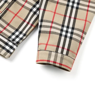 Рубашка Burberry The Horseman On A Horse Logo "Beige/Gray" фото № 7 Рубашка Burberry The Horseman On A Horse Logo "Beige/Gray" фото № 7