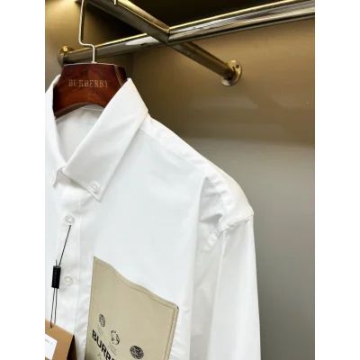 Рубашка Burberry Three Mini Planets Burberry London England "White" фото № 3