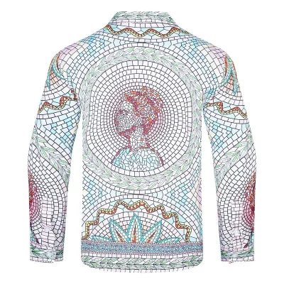 Рубашка Casablanca Stained Glass Pattern "White" фото № 2 Рубашка Casablanca Stained Glass Pattern "White" фото № 2