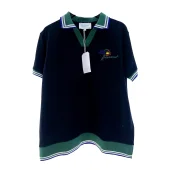 Рубашка Casablanca Frontside Print Green Racket Green Logo "Black"