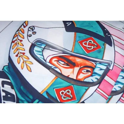 Рубашка Casablanca Races "Pink" фото № 6