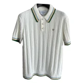 Рубашка Casablanca 3D Beige Lines Red Romb "White"