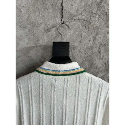 Рубашка Casablanca 3D Beige Lines Red Romb "White" фото № 5