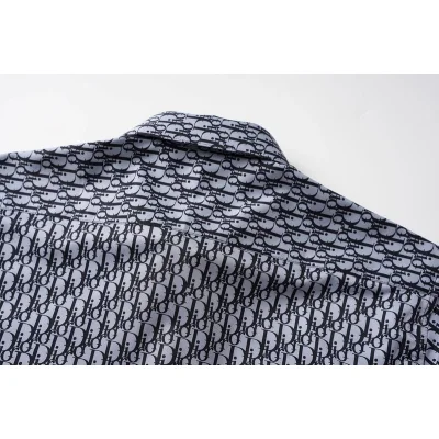 Рубашка Christian Dior Print Dior Many Logos "Black" фото № 4 Рубашка Christian Dior Print Dior Many Logos "Black" фото № 4