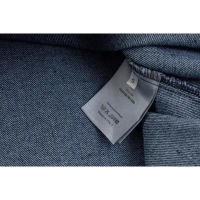 Джинсовая рубашка Dior Strict Collar "Blue" фото № 4 Джинсовая рубашка Dior Strict Collar "Blue" фото № 4