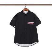 Рубашка Dior Striped Star Print "Black"