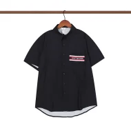 Рубашка Dior Striped Star Print "Black"