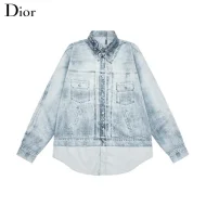 Джинсовая рубашка Dior Megal "Blue"