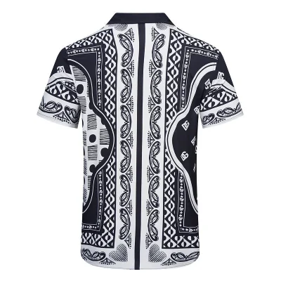 Рубашка Dolce Gabbana Logo Inside Heart "Black" фото № 2