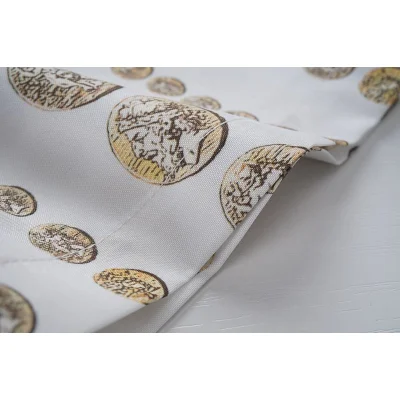 Рубашка Dolce Gabbana Coin Print "White" фото № 3 Рубашка Dolce Gabbana Coin Print "White" фото № 3