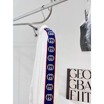 Рубашка Gucci Stylish Design "White" фото № 2 Рубашка Gucci Stylish Design "White" фото № 2