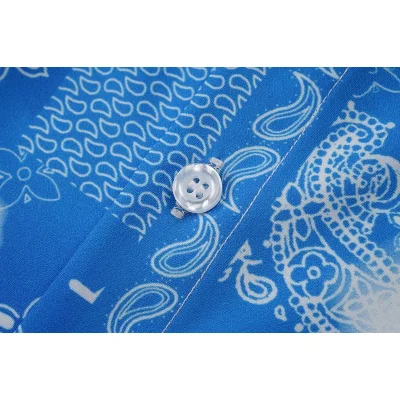 Рубашка Louis Vuitton Heavenly View "Blue" фото № 5