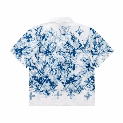Рубашка Louis Vuitton Frosty Freshness "White/Blue" фото № 2