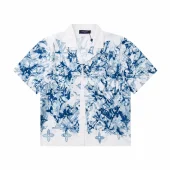Рубашка Louis Vuitton Frosty Freshness "White/Blue"