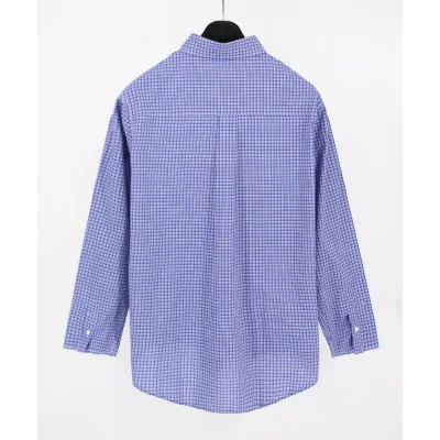 Рубашка Miu Miu Linear Stripes "Blue" фото № 2