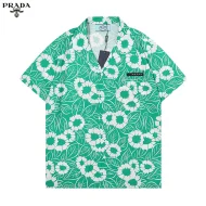 Рубашка Prada Flowers "Green"