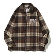 Рубашка Revenge In A Cage With A Logo "Brown"