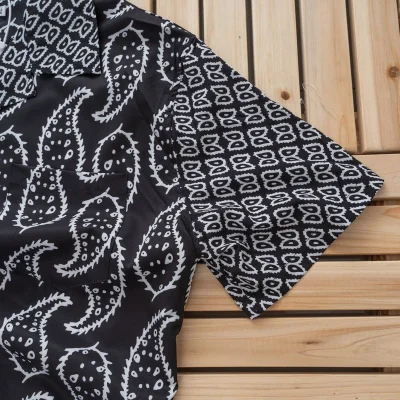 Рубашка Rhude Diversity "Black" фото № 7 Рубашка Rhude Diversity "Black" фото № 7