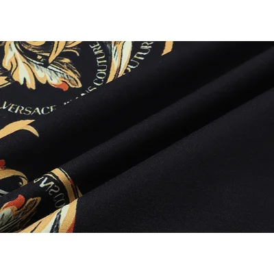Рубашка Versace Patterns "Black" фото № 3