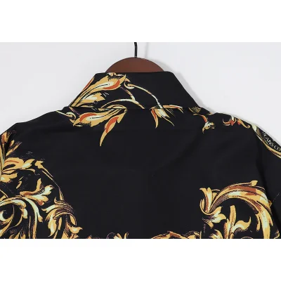 Рубашка Versace Patterns "Black" фото № 5