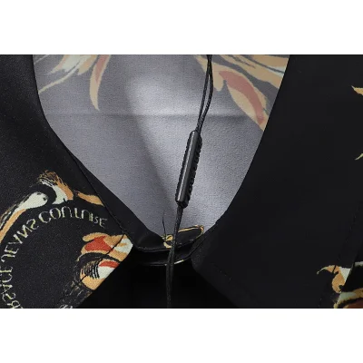 Рубашка Versace Patterns "Black" фото № 9