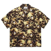 Рубашка Wacko Maria Skulls "Yellow"