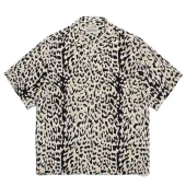 Рубашка Wacko Maria Predators Skin Print "Beige/Black"