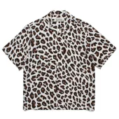 Рубашка Wacko Maria Leopard Style "White/Brown"